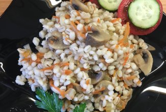 Царская перловка с грибами