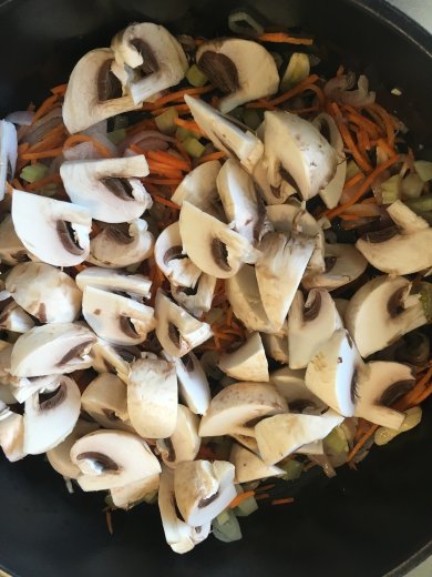 Царская перловка с грибами - Шаг 7