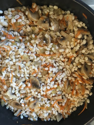 Царская перловка с грибами - Шаг 9