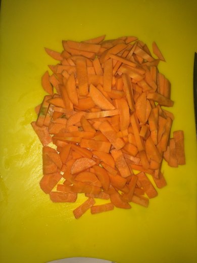 Лапша с овощами и курицей в соусе Тирьяки - Шаг 2