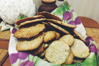 Домашнее овсяное печенье