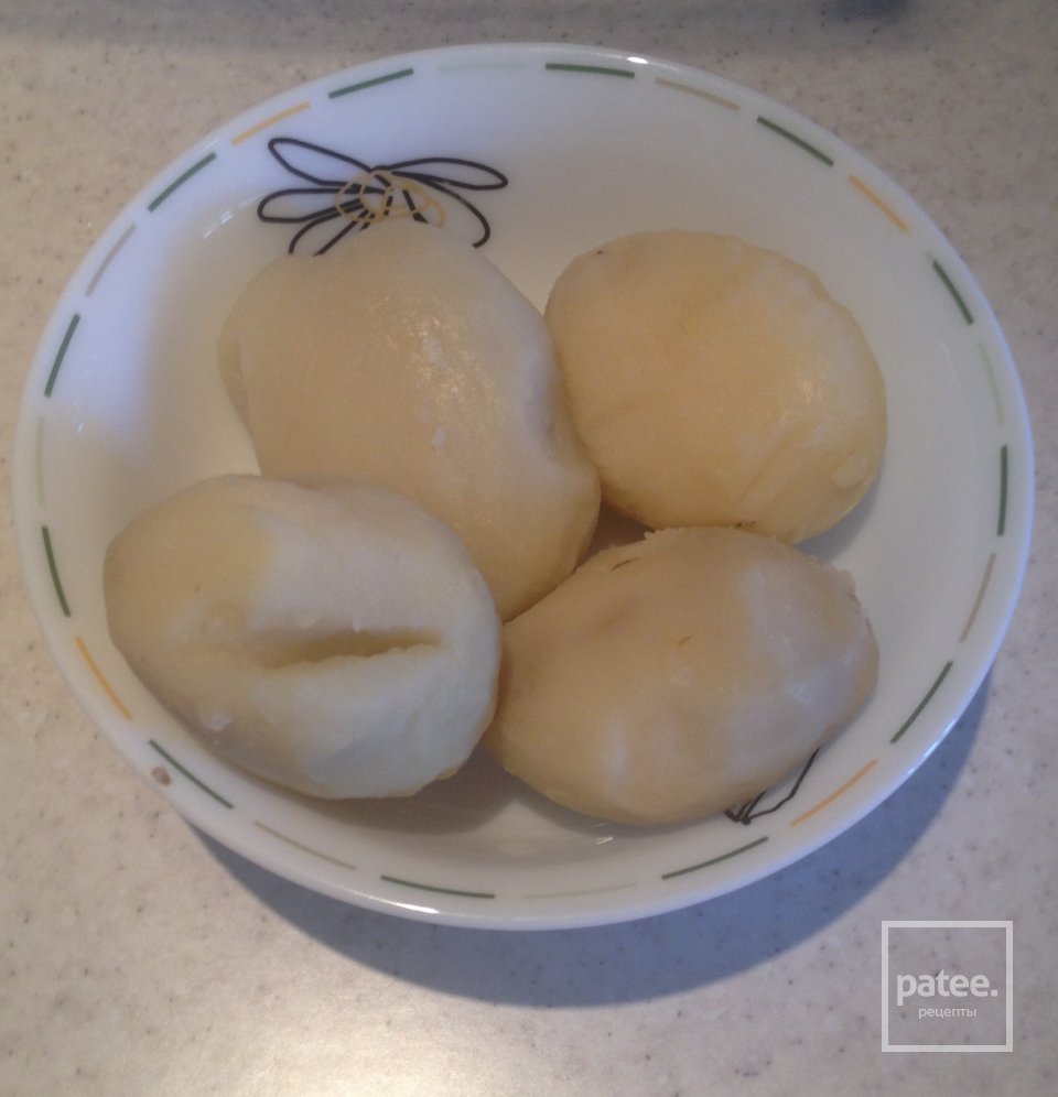 Картофельные клёцки с грибами - Шаг 2