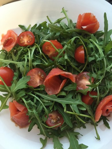 ПП Салат с семгой - Шаг 2