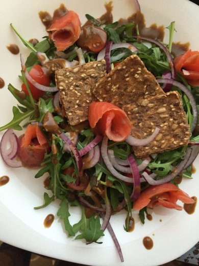 ПП Салат с семгой - Шаг 4