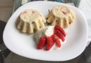 Творожное суфле с клубникой и инжиром