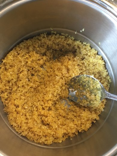 Булгур со спаржей и томатами черри - Шаг 2