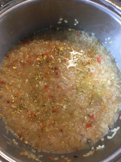 Булгур со спаржей и томатами черри - Шаг 4