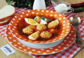 Борщ из щавеля с фрикадельками