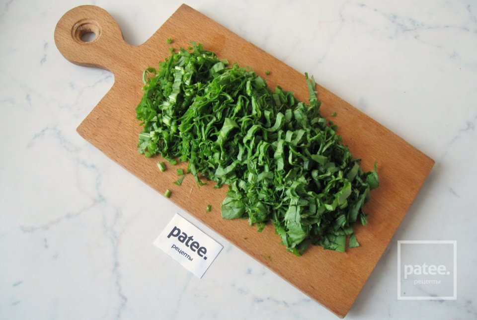 Борщ из щавеля с фрикадельками - Шаг 12