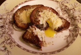 Яичница в тостах