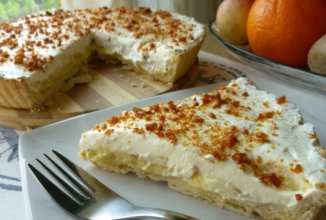 Легкий рецепт вкуснейшего бананового пирога