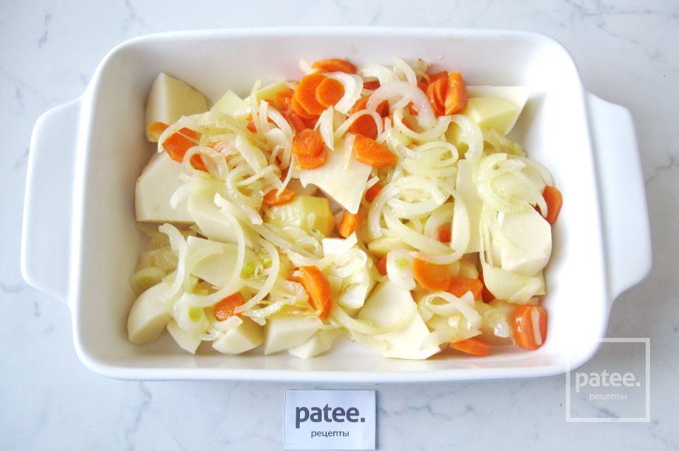 Свиная грудинка в маринаде с картофелем - Шаг 13