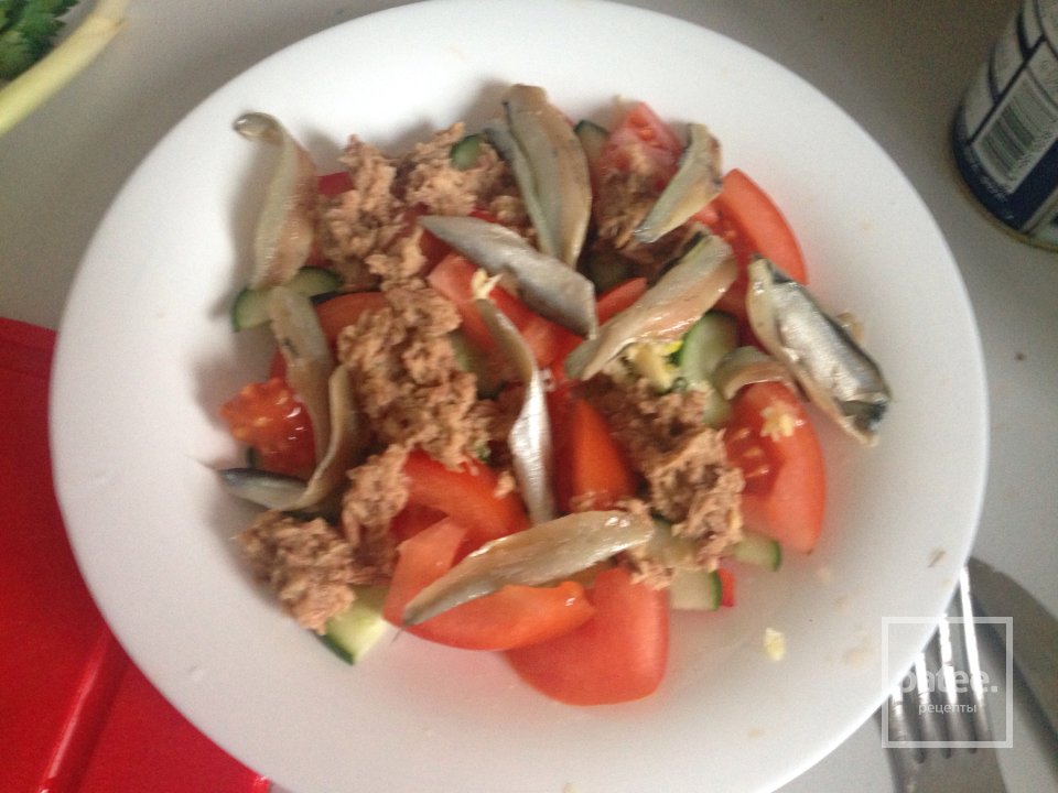 Салат Нисуаз - Шаг 3