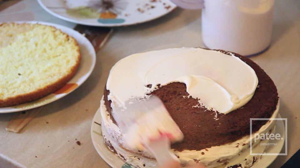 Торт "Воздушный сметанник" - Шаг 23