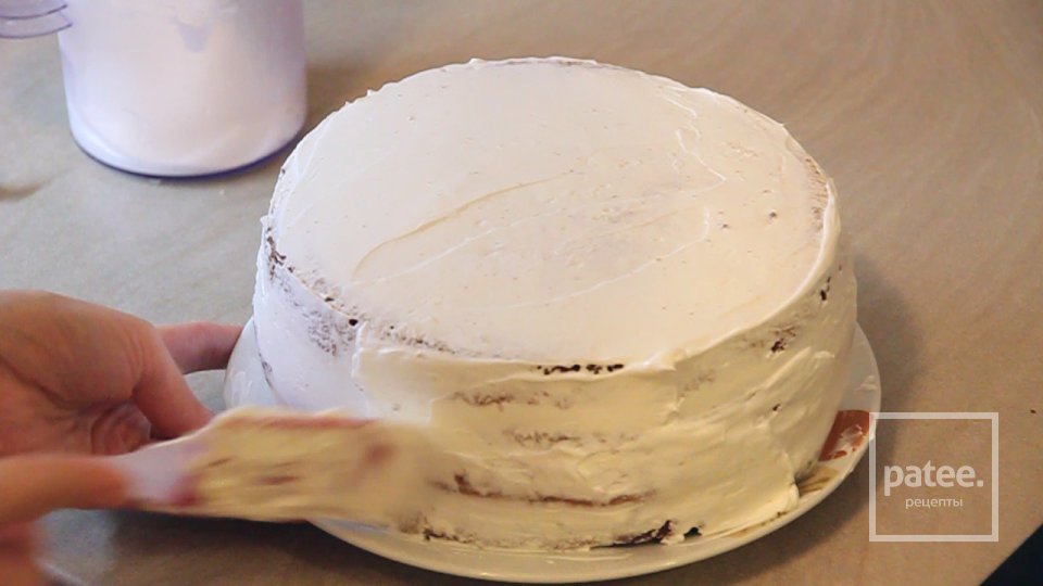 Торт "Воздушный сметанник" - Шаг 24