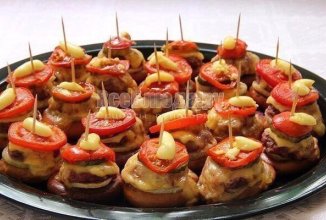 Бублики с фаршем