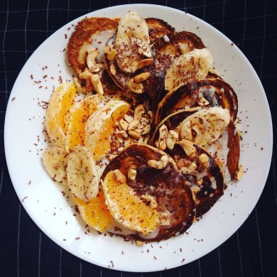 ПП кукурузные оладьи - Шаг 1