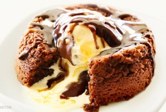 Кекс «Лава» с тающей начинкой