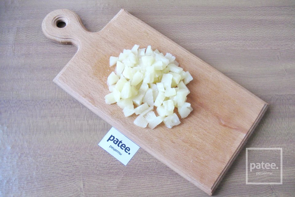 Салат с курицей, ананасом и кукурузой - Шаг 5