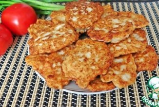 Куриные оладьи