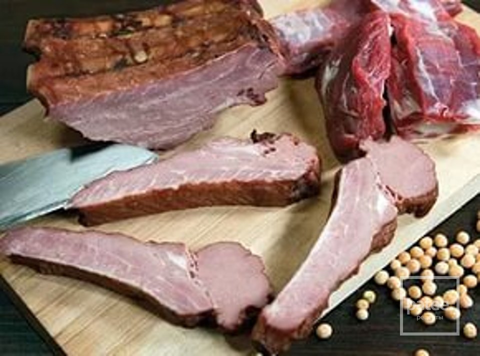 Гороховый суп с копченостями - Шаг 1