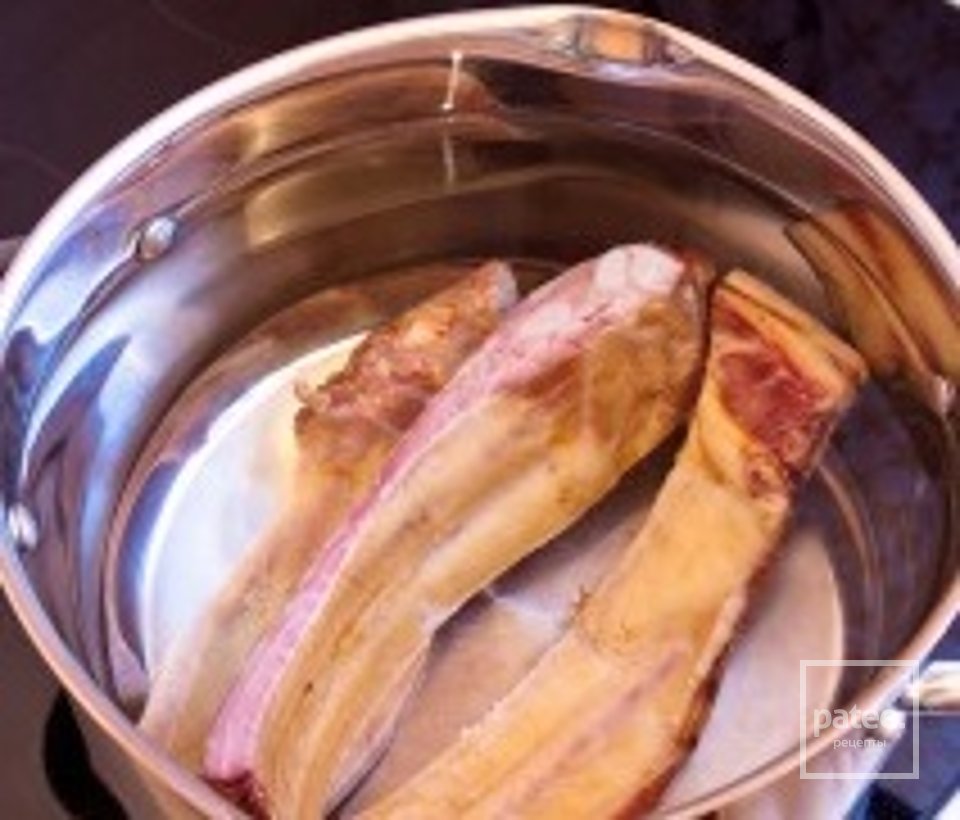 Гороховый суп с копченостями - Шаг 2