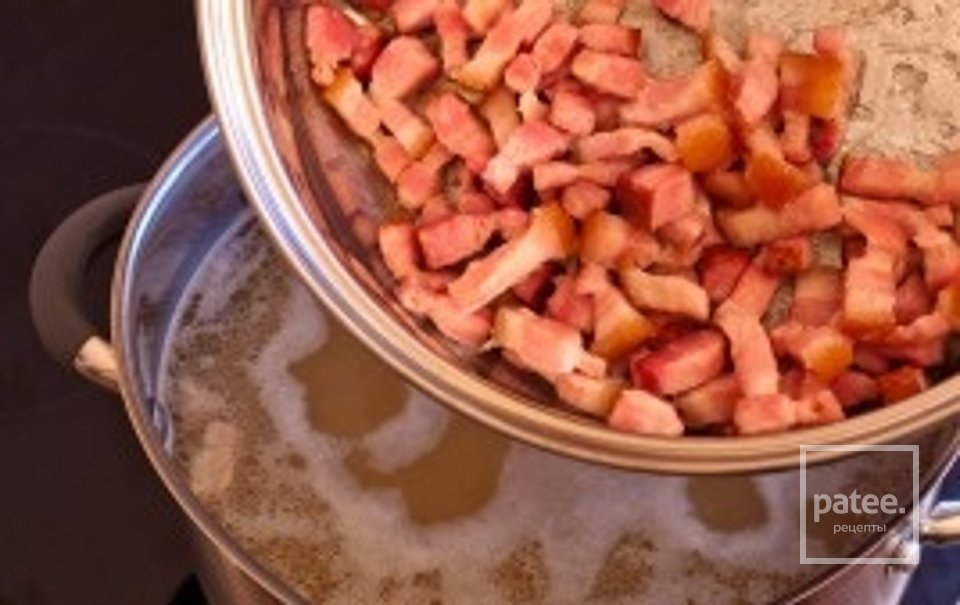 Гороховый суп с копченостями - Шаг 12