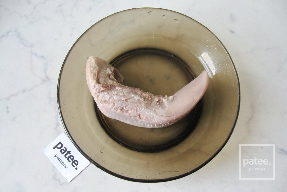 Гречневый суп со свиным языком - Шаг 4