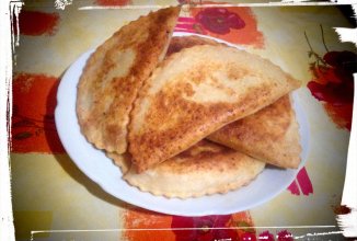  Чебуреки на творожном тесте