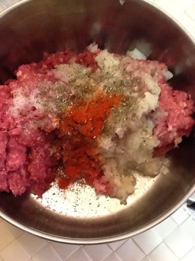 Кутабы с мясом - Шаг 4