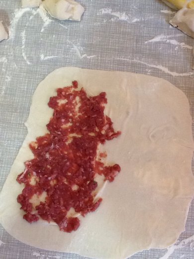 Кутабы с мясом - Шаг 6