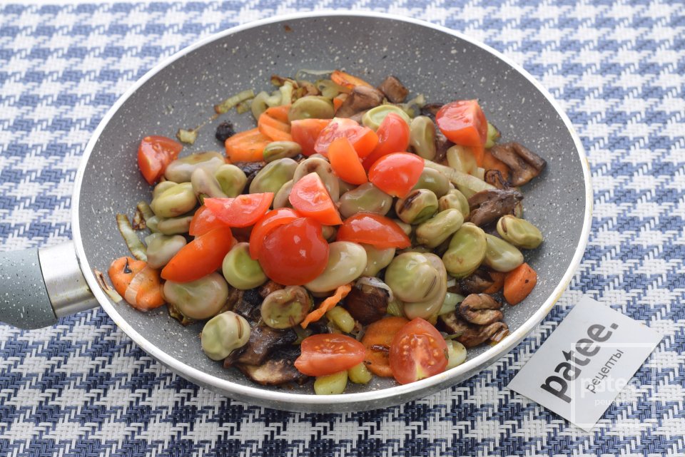 Постное рагу из грибов и фасоли - Шаг 11