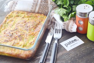 Запеканка из кабачка и моркови