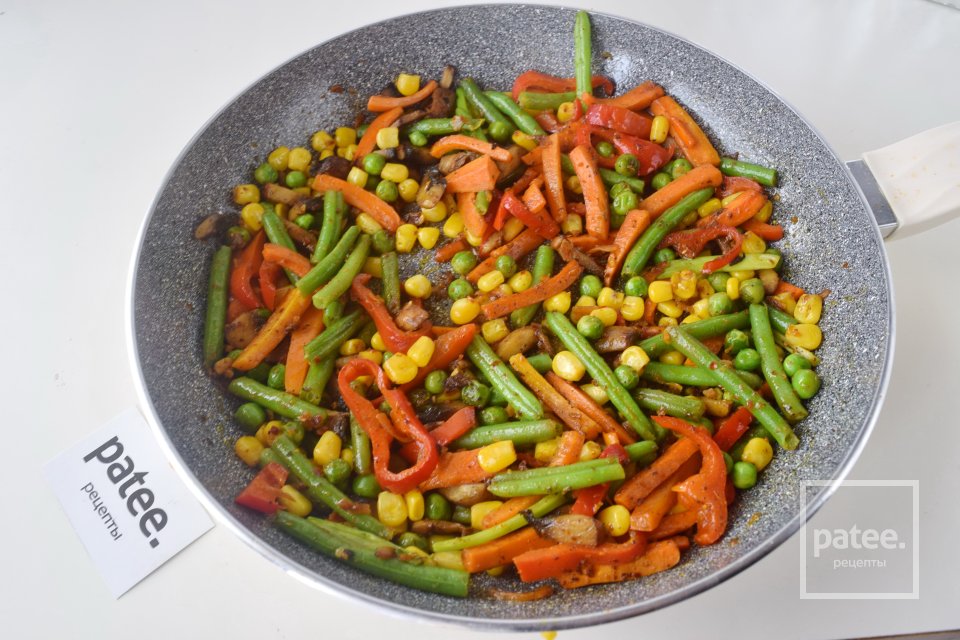 Постный рис с овощами - Шаг 11