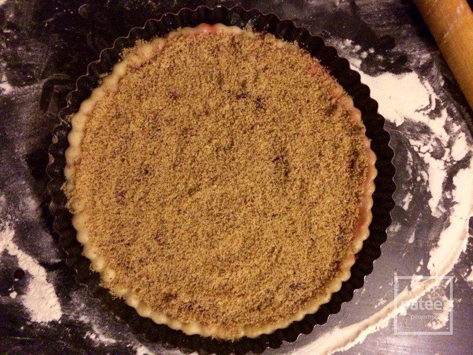 Постный вишнёвый пирог. - Шаг 8