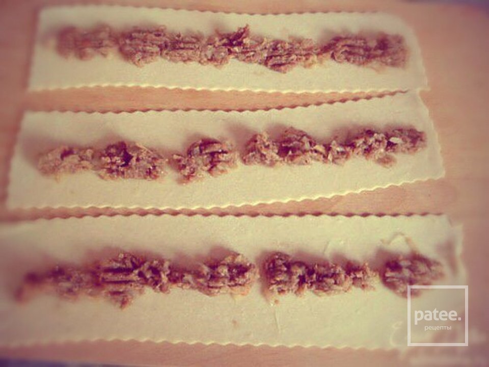 Манты розочки - Шаг 1