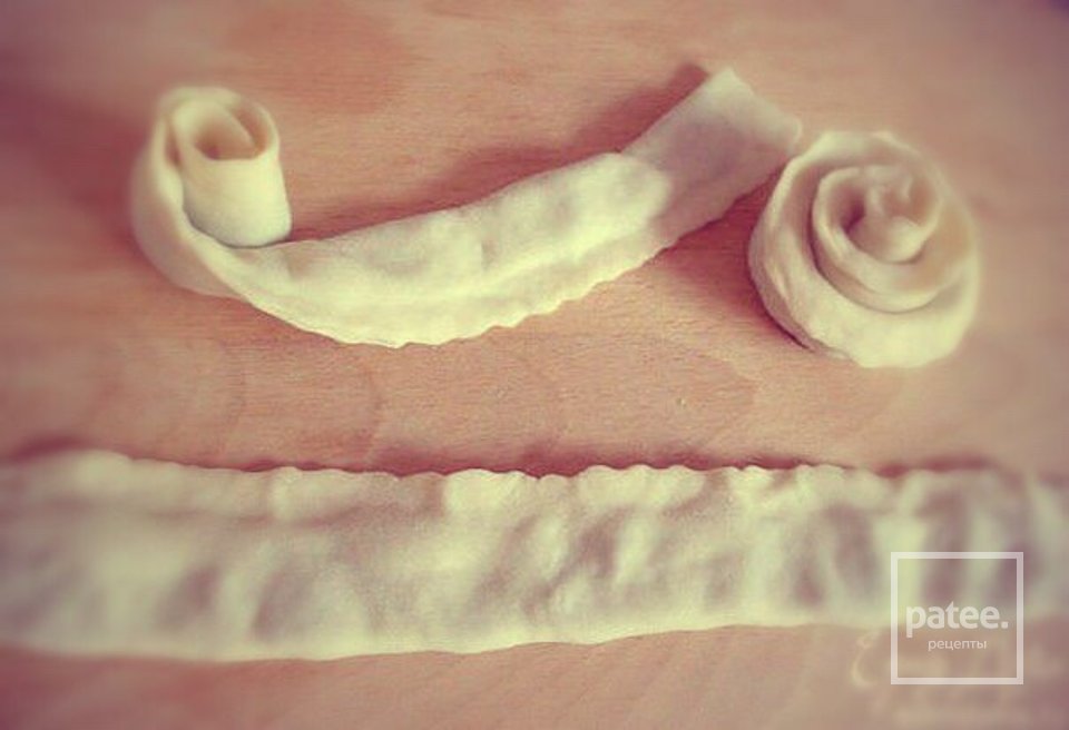 Манты розочки - Шаг 2