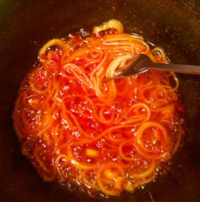 Быстрые спагетти - Шаг 4