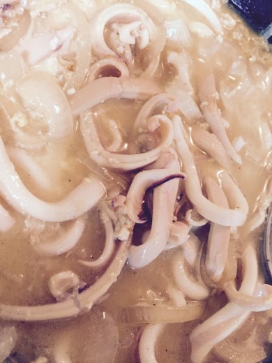 ПП Сливочные кальмары - Шаг 4