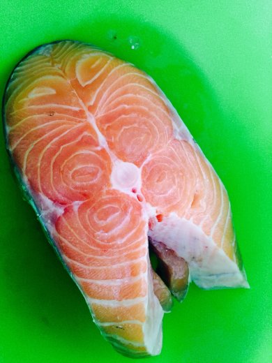 Семга-гриль с соусом дор-блю - Шаг 1