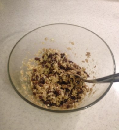 Постное овсяное печенье с изюмом - Шаг 5