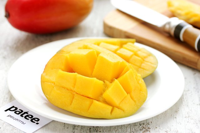 Как разрезать манго