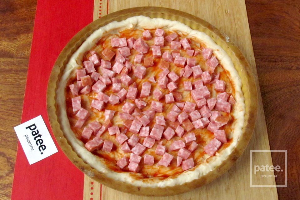 Пицца с солёными огурцами - Шаг 5