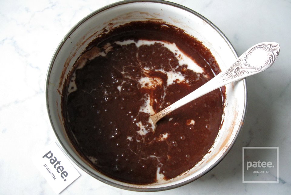 Шоколадный кекс со шпинатом - Шаг 7