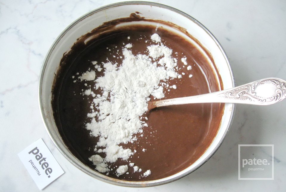 Шоколадный кекс со шпинатом - Шаг 8