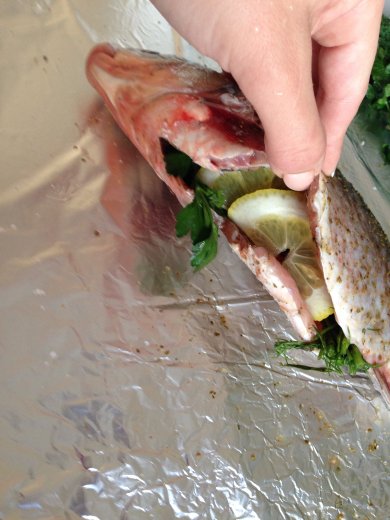 Карась запеченный - Шаг 2