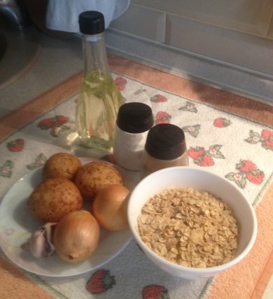 Постные картофельные драники - Шаг 1