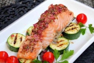 Запечённая форель