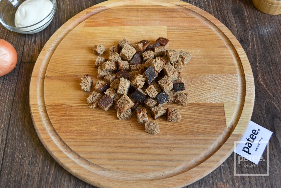 Крем-суп из сельдерея и тыквы с ржаными сухариками - Шаг 2