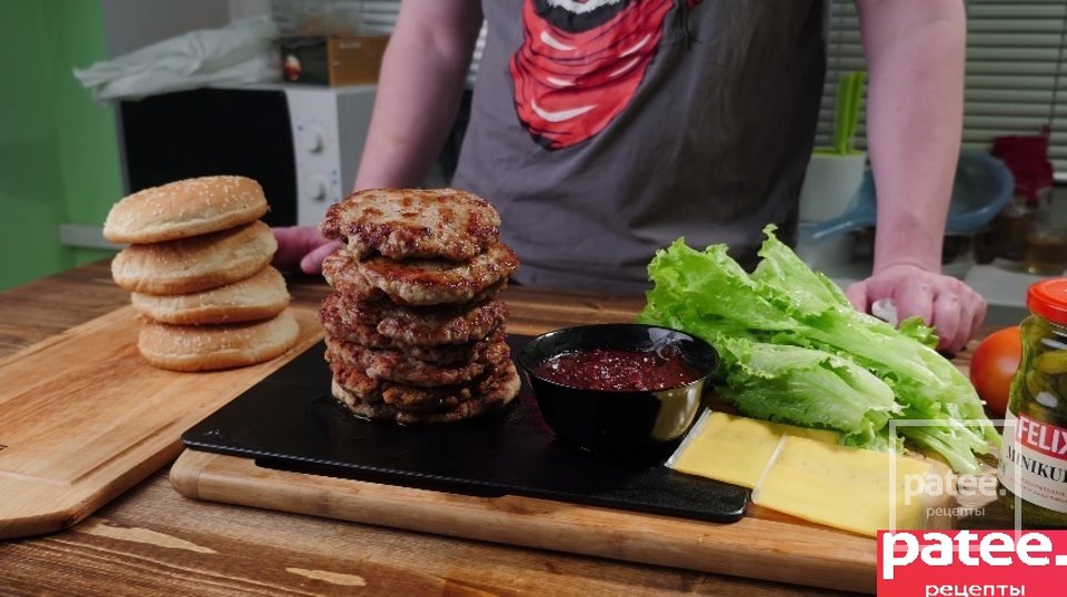Рецепт божественного домашнего гамбургера - Шаг 11